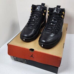 Preowned Nike Air Jordan 12 Retro The Master Men's Sz 13 - Black/Whit